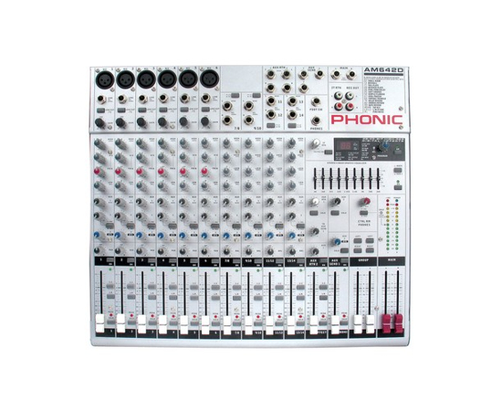 Компактний мікшерний пульт Phonic AM 642D, image 